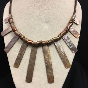 Tribal Copper Necklace